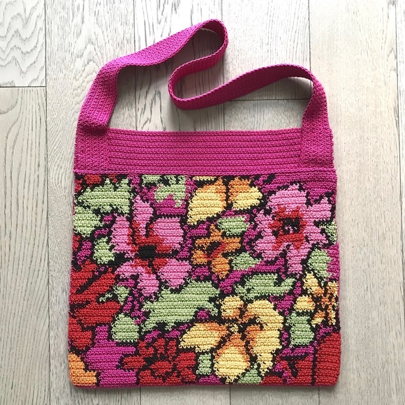 Lorenza Gandaglia "SOLEA" Handwoven Crossbody Messenger Bag - Picture 1 of 7